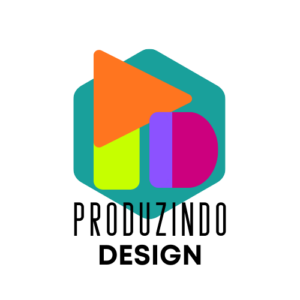 Logo da empresa Produzindo Design - A gente produz. Seu negócio acontece.